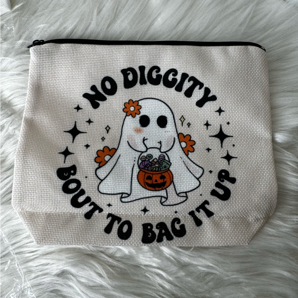 NEW Canvas Cosmetic Pouch